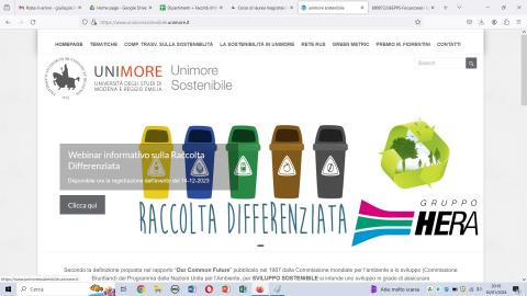 UNIMORE sostenibile