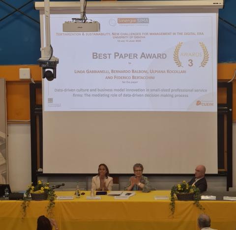 premio SINERGIE 2025