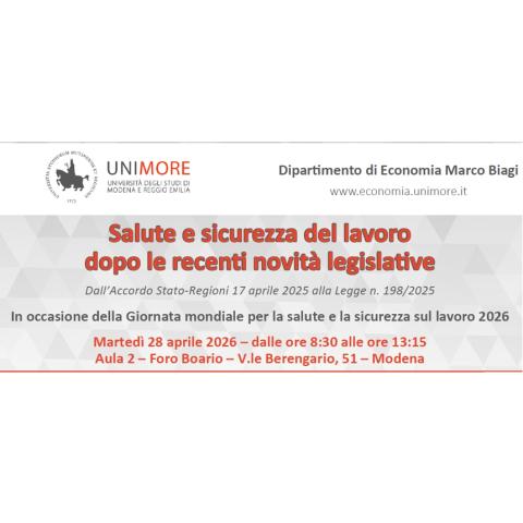 convegno salute sicurezza lavoro